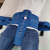 CEINTURE ABDOMINALE AU LIT A MAINTIEN PELVIEN INTEGRE TAILLE S/M