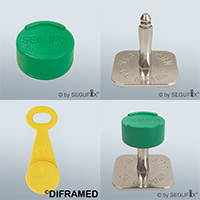 SYSTEME DE DISPOSITIF DE SECURITE A FERMETURE MAGNETIQUE RENFORCEE SEGUFIX